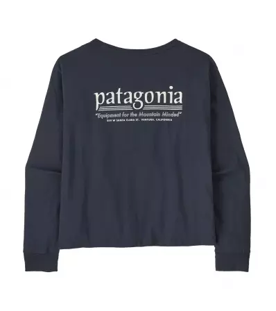 Patagonia Long-sleeved Easy Cut T- Shirt - Hut Tripper W's