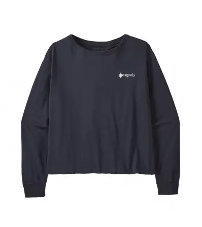 Patagonia Long-sleeved Easy Cut T- Shirt - Hut Tripper W's
