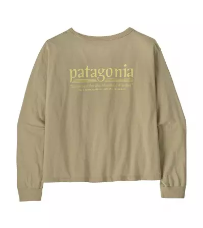 Patagonia Long-sleeved Easy Cut T- Shirt - Hut Tripper W's