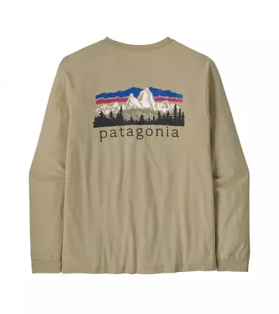 Patagonia Long-Sleeved Fitz Roy Foothills T-Shirt M's