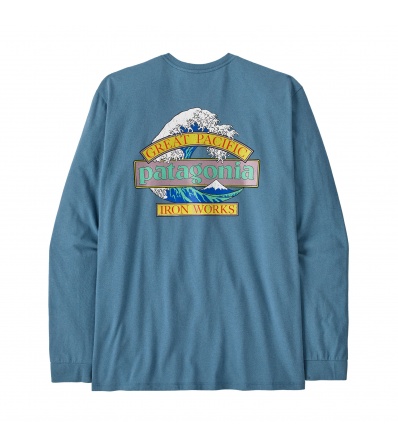 Patagonia Long Sleeved Great Waves Responsibili-Tee M's