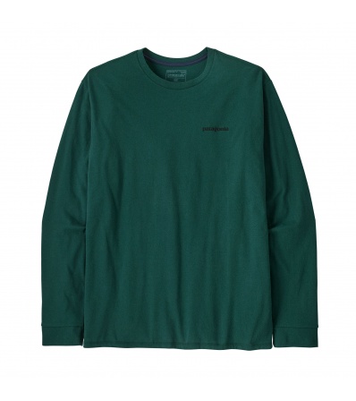 Blouse Patagonia Long-Sleeved P-6 Logo Responsibili-Tee M's