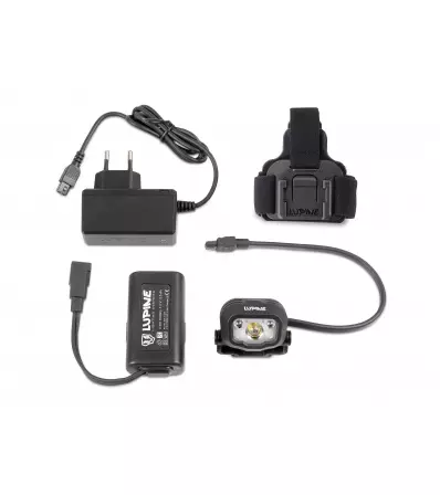 Lupine Penta PRO 4 (5700K) 3.1 AH/22 WH HARDCASE BATTERY,HEADBAND, WIESEL