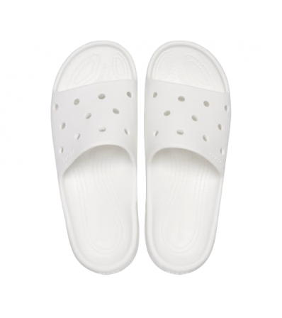 Чехли Crocs Classic Slide 2.0 White Summer 2024