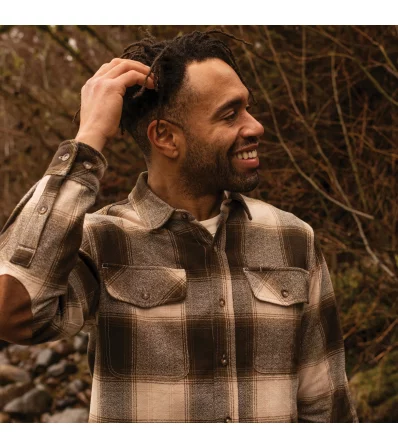 Danner Mill cotton flannel shirt M's