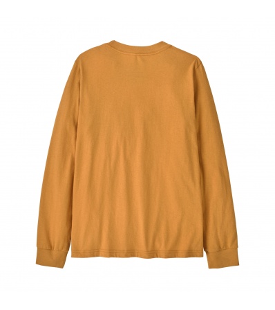 Patagonia Kid's P-6 Logo Long- Sleeved T-Shirt
