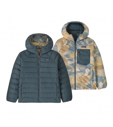 Patagonia Kids Reversible Down Sweater Hoody