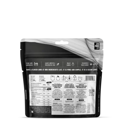 LYO Farfalle with Gorgonzola and Spinach Sauce 370g