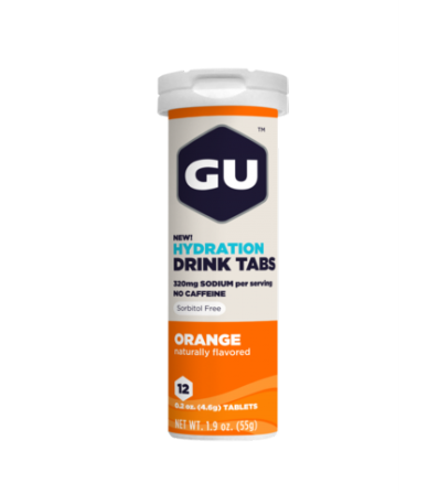 GU Хидратиращи таблетки Hydration Drink Tabs Портокал 55G