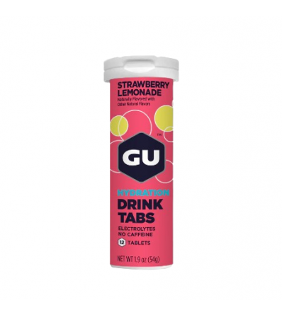 GU Hydration Drink Tabs Strawberry Lemonade