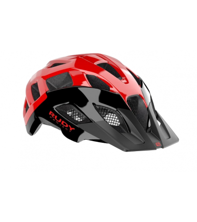 Каска Rudy Crossway Black/Red Shiny Summer 2024