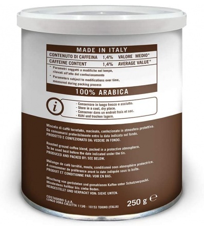 Costadoro Moka 100% Arabica 250g