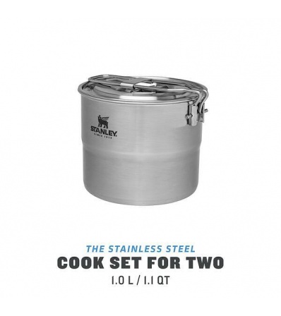 Stanley Stainless Steel Cook Set For 2 1.0L