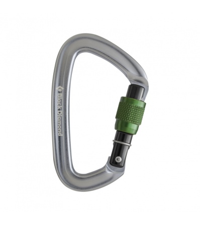 Black Diamond Pearlock Screwgate Carabiner Summer 2024