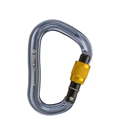 Black Diamond VaporLock Screwgate Carabiner Winter 2025