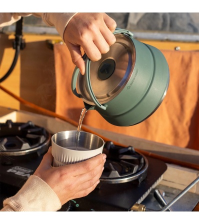 Sea To Summit Detour Stainless Steel Collapsible Kettle Cook Set 1.6l - 3 piece