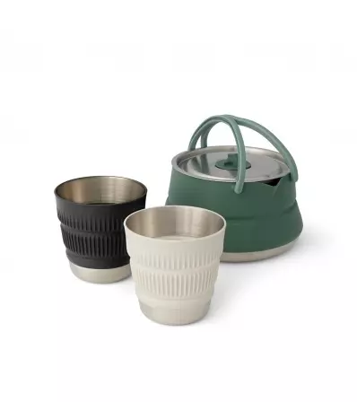 Sea To Summit Detour Stainless Steel Collapsible Kettle Cook Set 1.6l - 3 piece