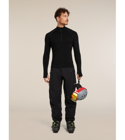 Icebreaker 300 MerinoFine Polar Long Sleeve Half Zip Thermal Top M's