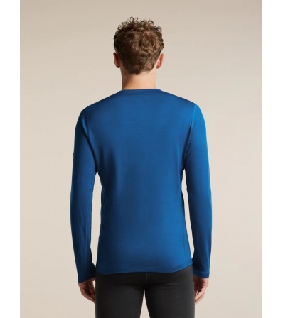 Icebreaker Merino 200 Oasis Long Sleeve Crewe Lazurite M's