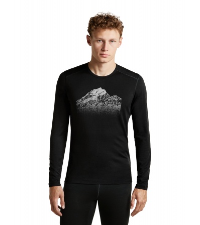 Icebreaker Merino 200 Oasis Long Sleeve Crewe Rising Light M's