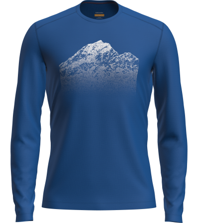 Icebreaker Merino 200 Oasis Long Sleeve Crewe Rising Light M's