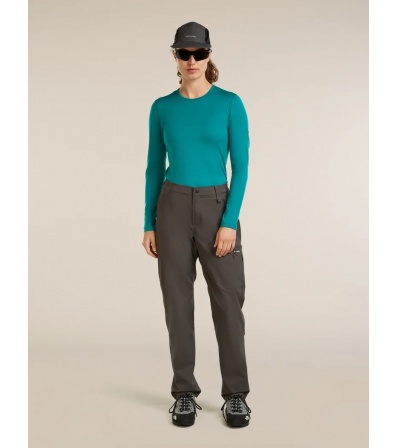 Icebreaker Merino 200 Oasis Long Sleeve Crewe Tidal Teal W's