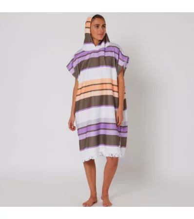 Ocean + Earth Ladies Sunkissed Hooded Poncho Winter 2025