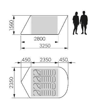 Палатка Dometic Reunion FTG 4X4 Redux