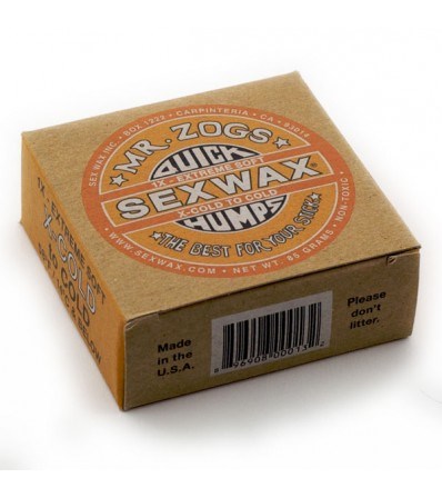 SexWax Quick Humps Surf Wax Eco Box Extreme Soft