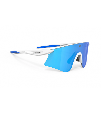 Rudy Astral - White Matte - Multilaser Blue