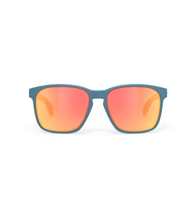 Rudy Sunglasses Lightflow A Teal RP Optics Multilaser Orange