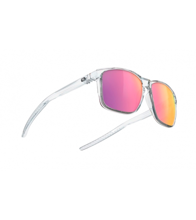 Rudy Sunglasses Overlap Crystal Multilaser Sunset