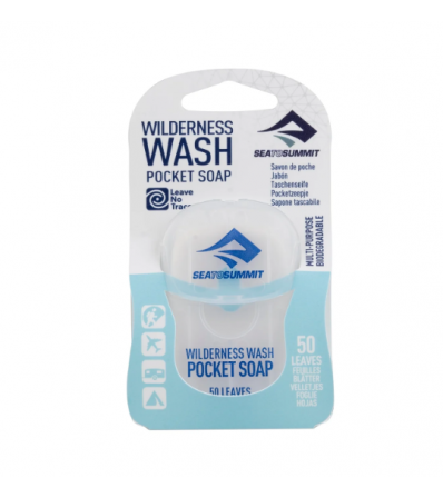 Sea to Summit Wilderness Wash Pocket Soap 50 Leaves