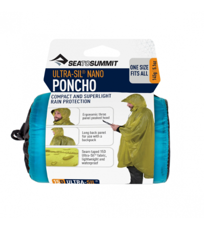 Sea to Summit Ultra-Sil Nano Poncho Blue