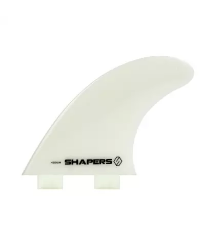 Shapers Fibre Flex Thruster Fin Set: Medium