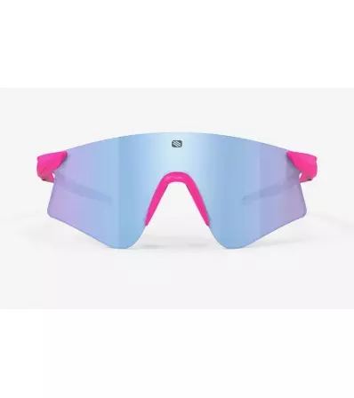 Rudy Project Sunglasses Astral Pink Fluo Faded White Matte - Multilaser Ice