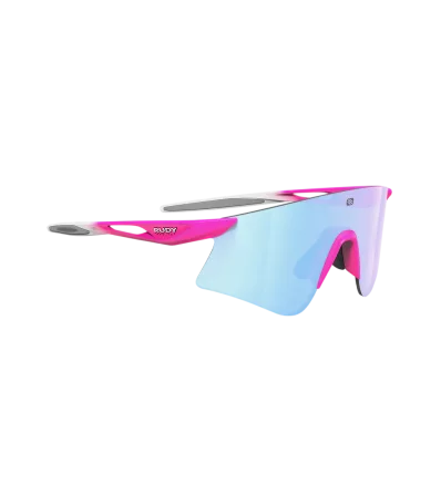 Rudy Project Sunglasses Astral Pink Fluo Faded White Matte - Multilaser Ice