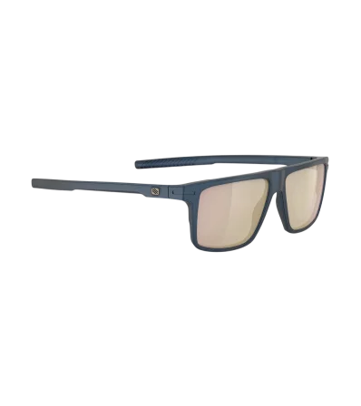 Rudy Project Sunglasses Stellar Metal Night Matte- Multilaser Rose Gold
