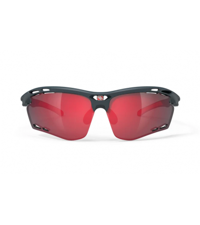 Rudy Propulse Charcoal Matte Multi Laser Red