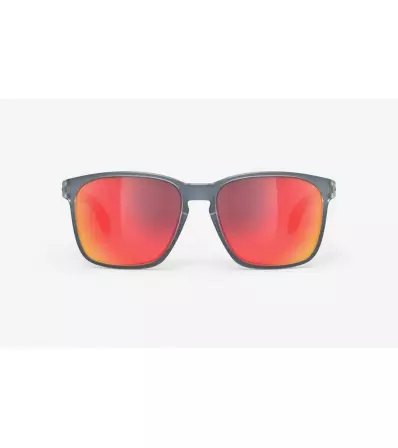 Rudy Sunglasses Lightflow A Ice Blue Metal Matte- Multilaser Red