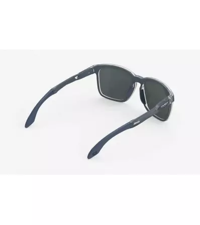 Rudy Sunglasses Lightflow A Ice Blue Metal Matte- Multilaser Red