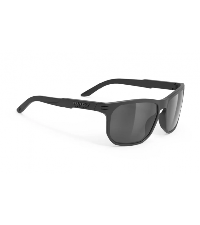 Rudy Sunglasses Soundrise Black Matte Polar 3FX Grey Laser