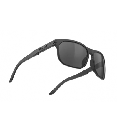 Rudy Sunglasses Soundrise Black Matte Polar 3FX Grey Laser