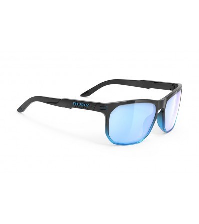 Sunglasses Rudy Soundrise Multilaser Ice Black Fade Crystal Azur Gloss