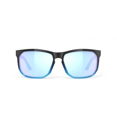 Sunglasses Rudy Soundrise Multilaser Ice Black Fade Crystal Azur Gloss