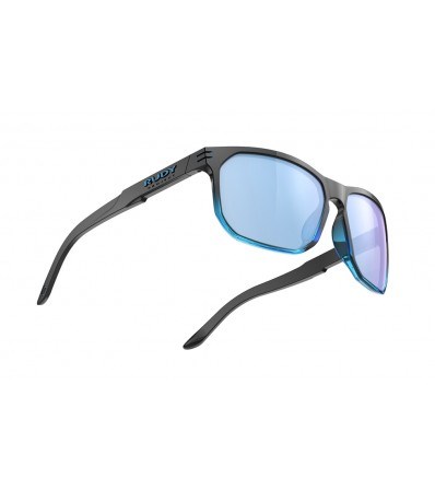 Sunglasses Rudy Soundrise Multilaser Ice Black Fade Crystal Azur Gloss