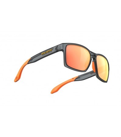 Rudy Sunglasses Spinair 57 Multilaser Orange Frozen Ash