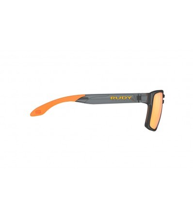 Rudy Sunglasses Spinair 57 Multilaser Orange Frozen Ash