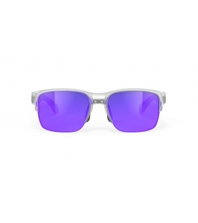 Rudy Sunglasses Spinair 58 Multilaser Violet Ice Matte