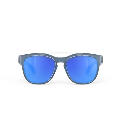 Sunglasses Rudy Spinair 59 Ice Blue Metal Matte - Multilaser Blue Lens Summer 2021